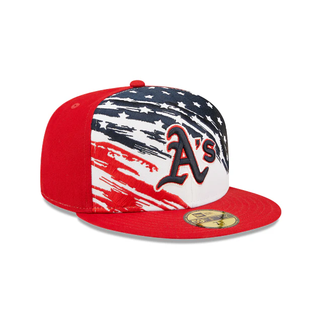 New Era Oakland Athletics Independence Day 2022 59FIFTY Fitted Hat - Image 3