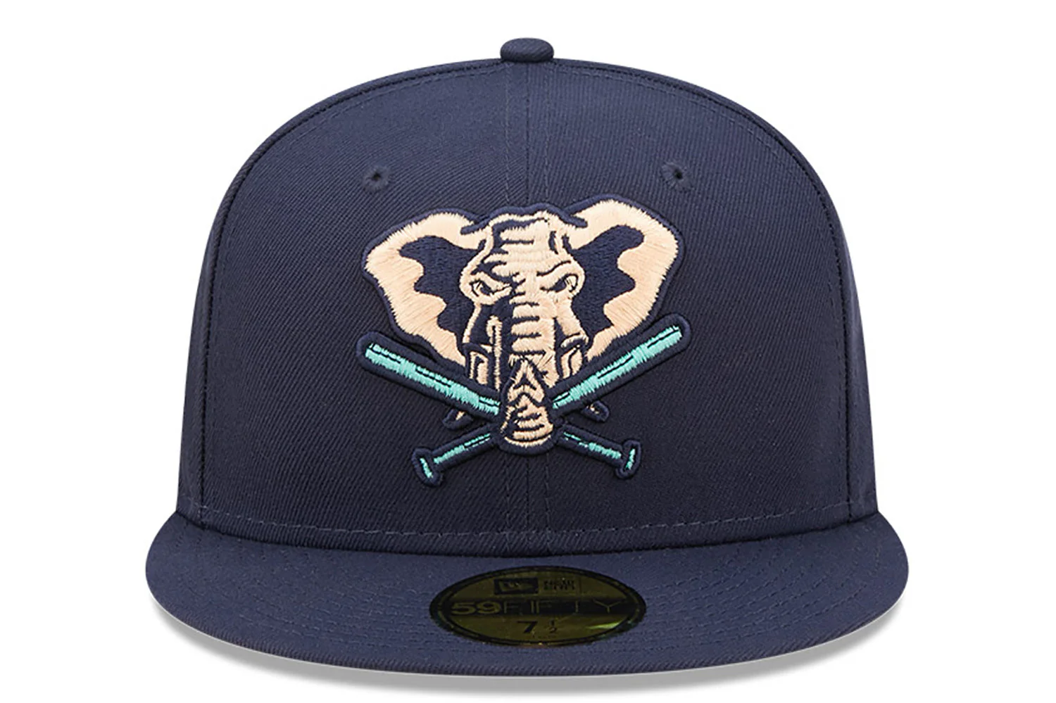 New Era x Lids HD  Oakland Athletics Oceanside Peach 2022 59FIFTY Fitted Cap - Image 5