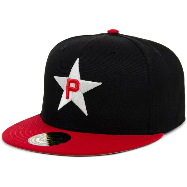 Rings & Crwns  Philadelphia Stars Team Fitted Hat - Black/Red - Image 3