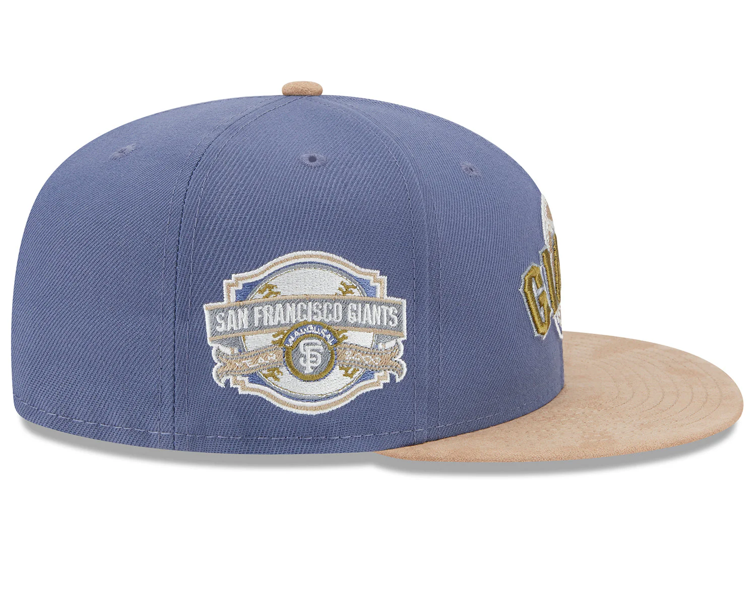 New Era x Lids HD San Francisco Giants Slate Suede 59FIFTY Fitted Hat - Image 3