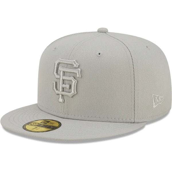 New Era San Francisco Giants Icon Color Pack 59FIFTY Fitted Hat - Gray