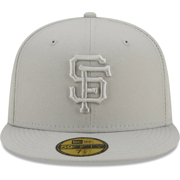New Era San Francisco Giants Icon Color Pack 59FIFTY Fitted Hat - Gray - Image 2