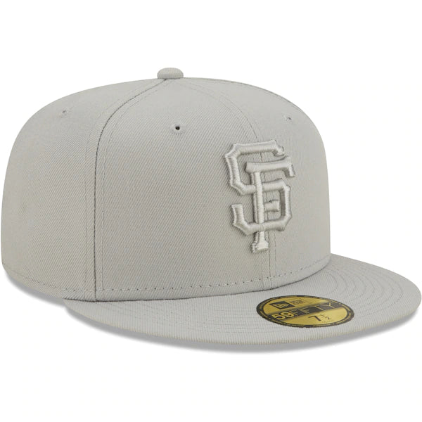 New Era San Francisco Giants Icon Color Pack 59FIFTY Fitted Hat - Gray - Image 3