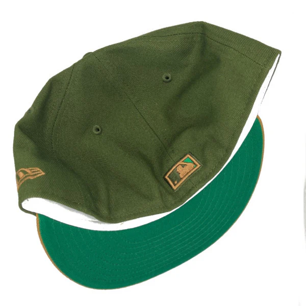 New Era Shades of Fall Fitted Hat w/ Nike Air Max 97 "Black Olive" - Image 4