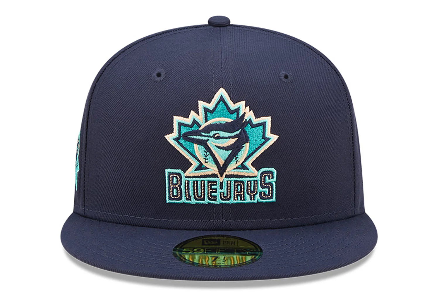 New Era x Lids HD  Toronto Blue Jays Oceanside Peach 2022 59FIFTY Fitted Cap - Image 5