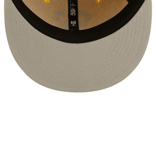 New Era Utah Jazz Color Pack 59FIFTY Fitted Hat - Yellow/Gray - Image 2