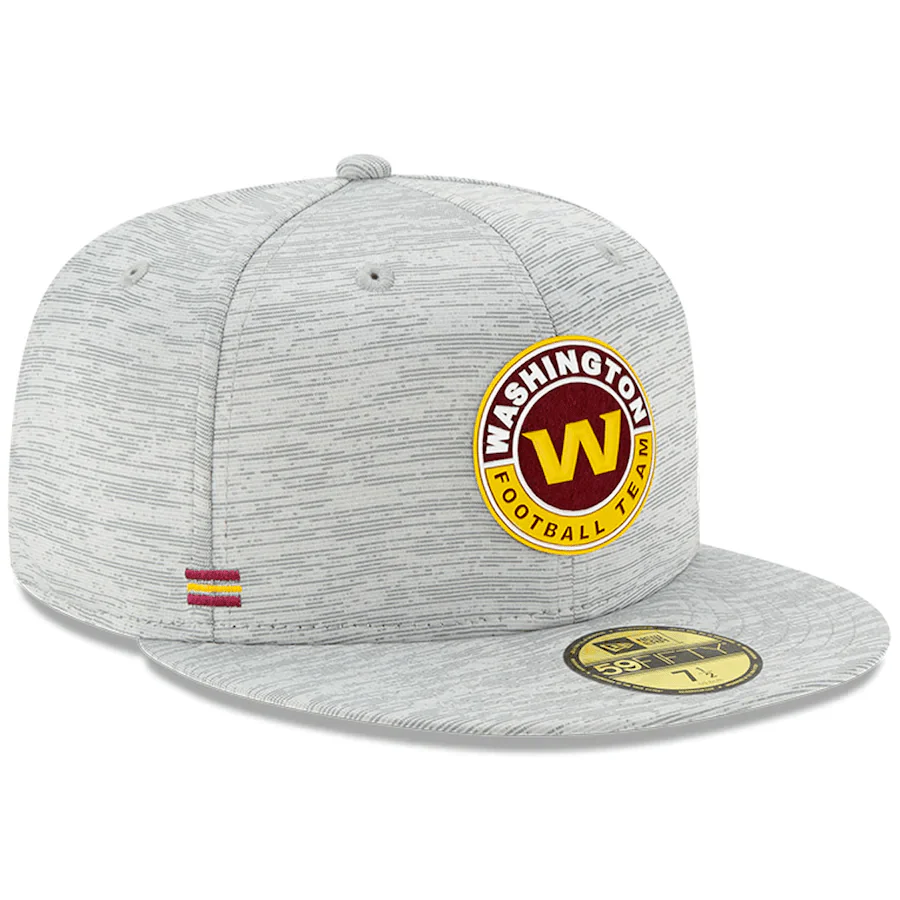 New Era Washington NFL Gray Fall Sideline 59FIFTY Fitted Hat - Image 3