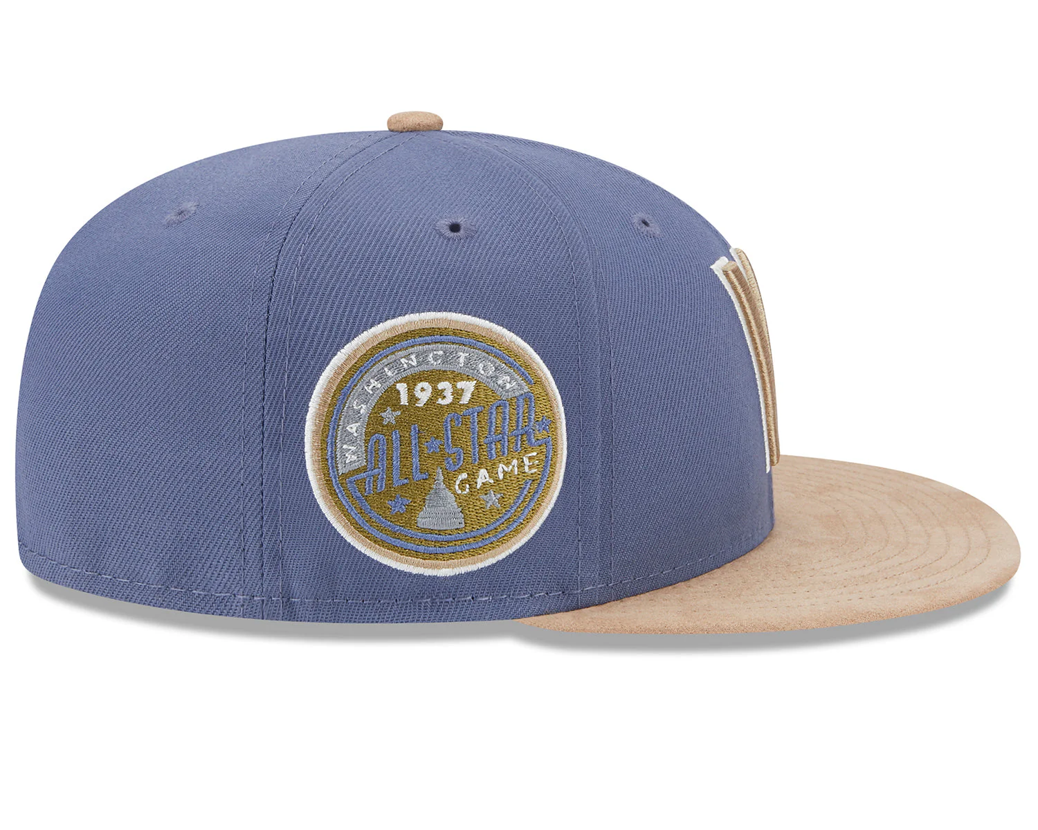 New Era x Lids HD Washington Nationals Slate Suede 59FIFTY Fitted Hat - Image 3